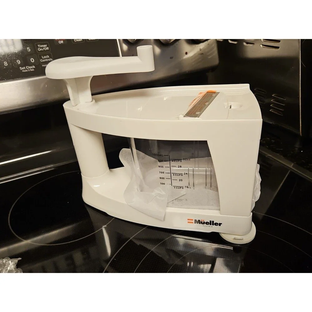New Open Box Mueller Spiral Ultra Multi-Function Spiralizer Slicer Citrus Juicer